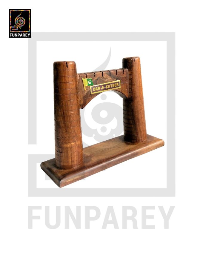 Hand Crafted Premium Wooden "Khyber Pass" Model 7" - Image 3