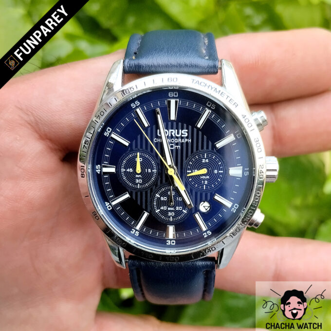 LORUS Chronograph Wrist Watch VD53-X080