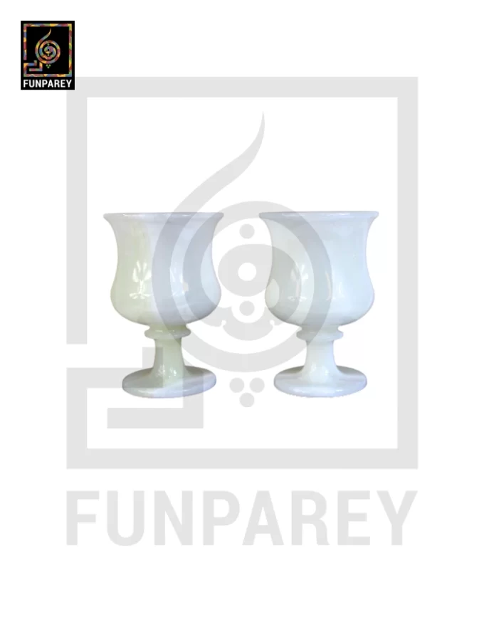 Premium Onyx Stone Glass Pair - Image 8