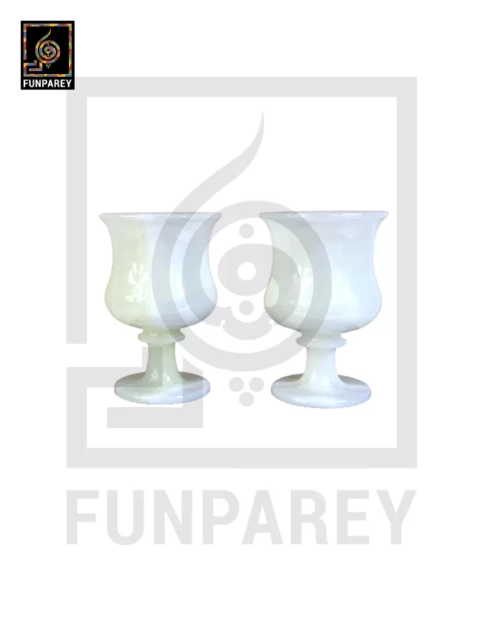 Premium Onyx Stone Glass Pair - Image 9