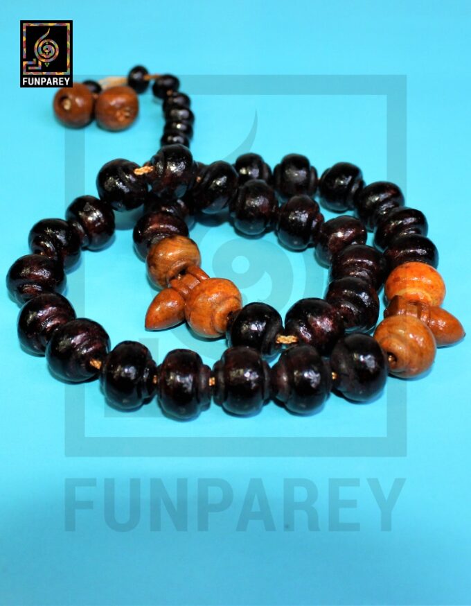 Wooden Tasbeeh – Black 33 Beads