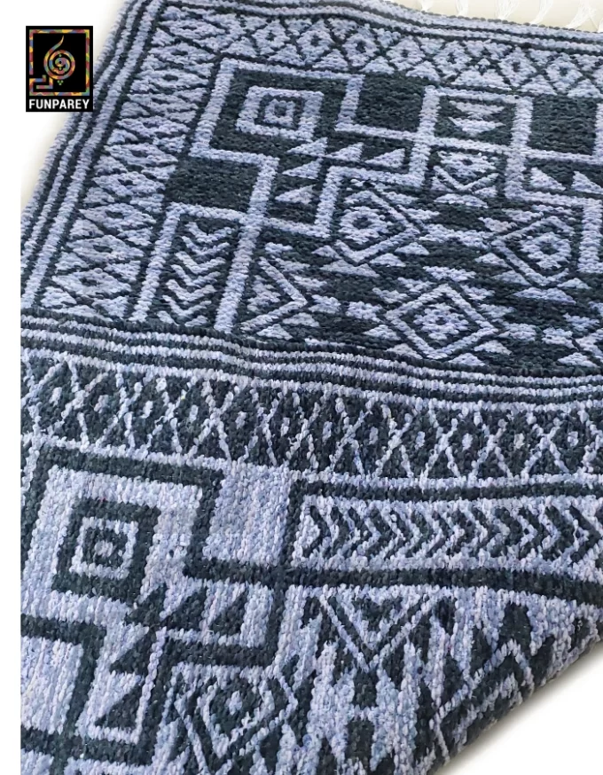 darri rug ancient black 1