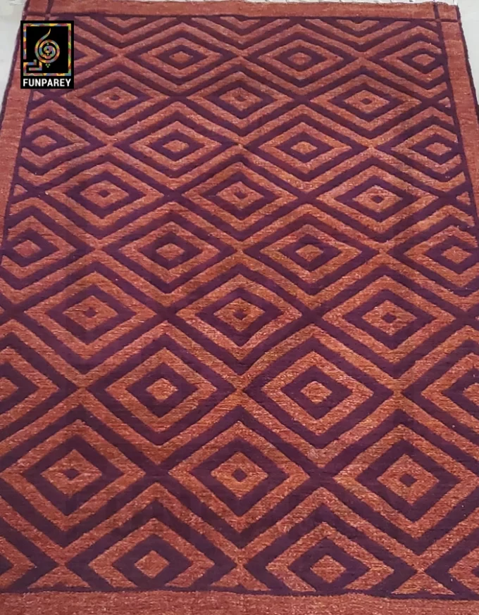 Double Sided Rug / Darri Carpet 4X6