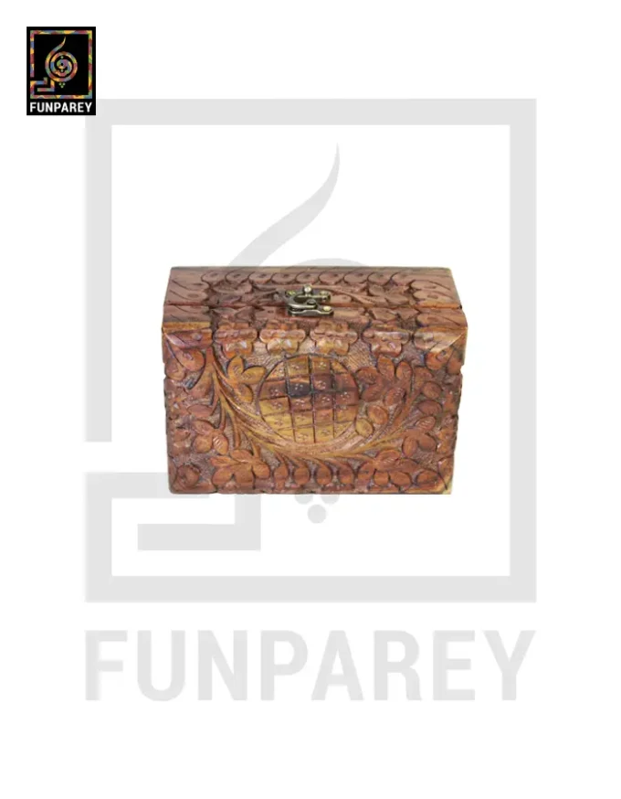 Hand Carved Jewelry Box -  4/6 Splendid - Image 9