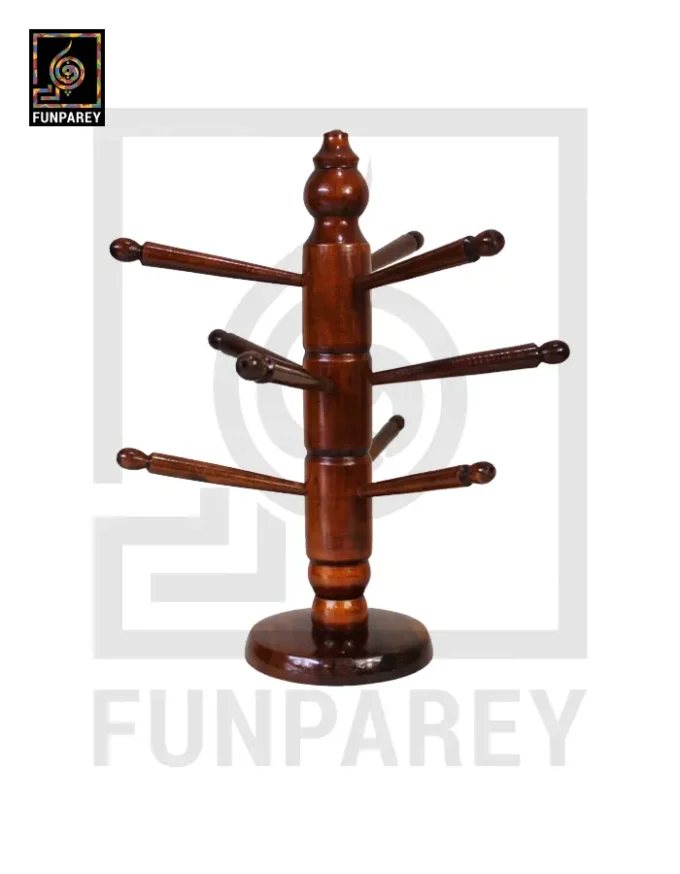 Wooden Bangle Stand/Rod Based - Medium