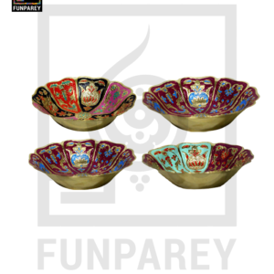 Handmade Decorative 6" Legacy Brass Bowl Set (4 Pieces)