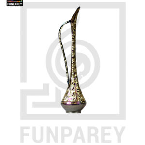 Handmade Brass Flower Vase 8"