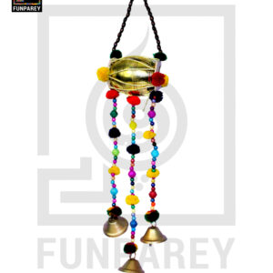 Classic Brass Dhol Chime Small Wall Hanging