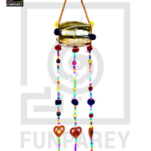 Classic Brass Dhol Chime Large Wall Hanging