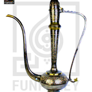 Vintage Handmade Brass Aftoba Pitcher Antique 30"