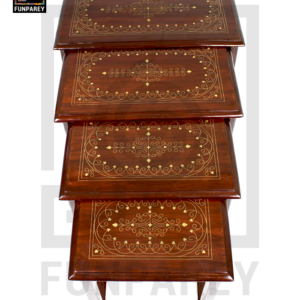 Nesting Tables With Legacy Brass Work