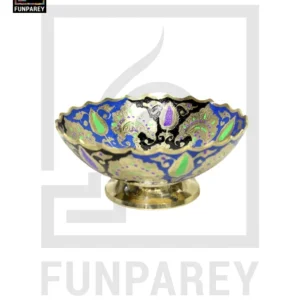 Handmade Decorative Brass Bowl 8″